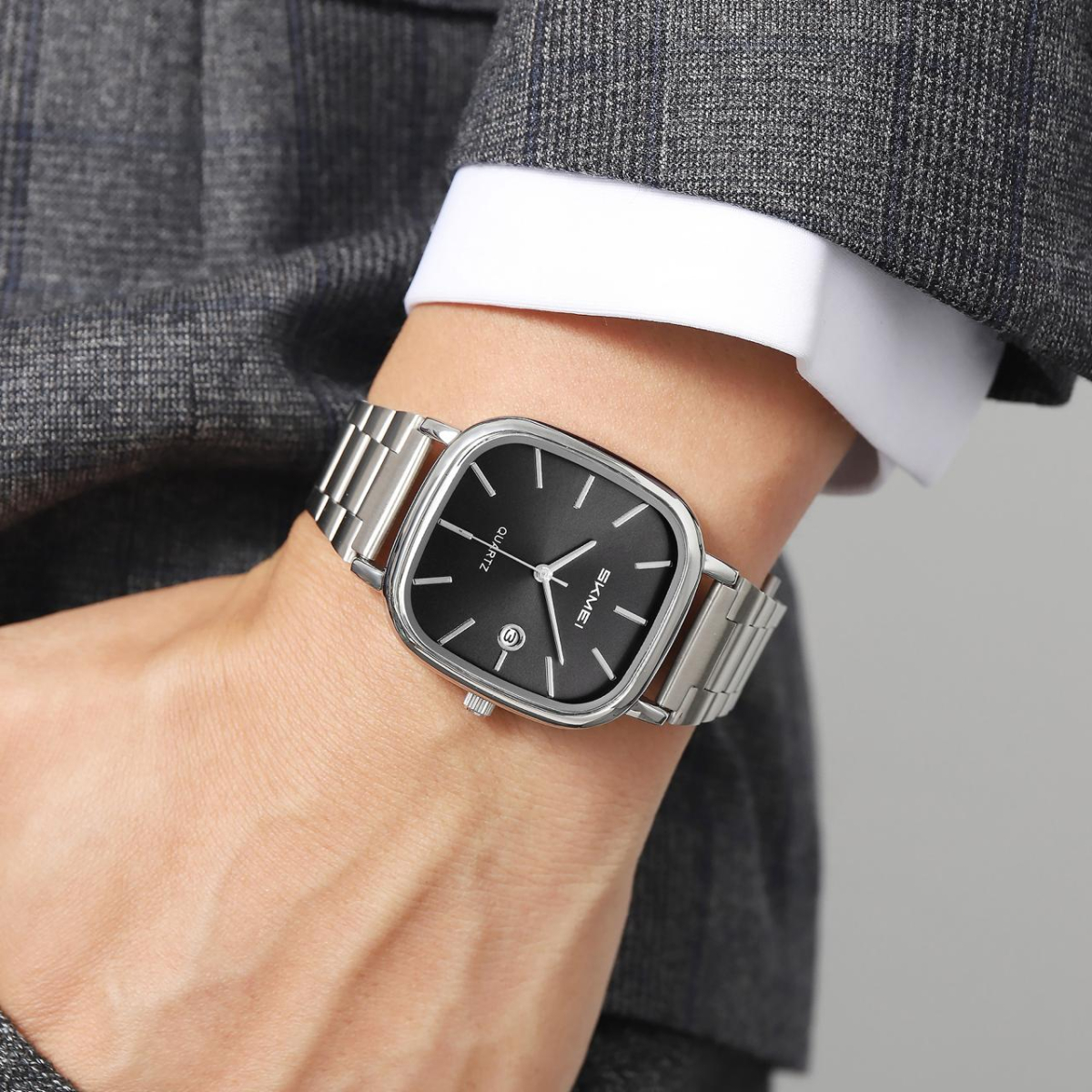 Skmei 2551SIBK Silver-Black - Зображення 5