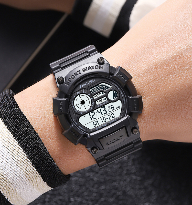 Skmei 2403BKWT Black-White - Зображення 4