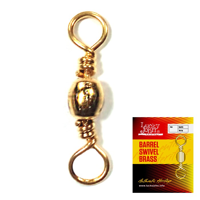 Вертлюжок LJ BARREL SWIVEL BRASS 020 / *10