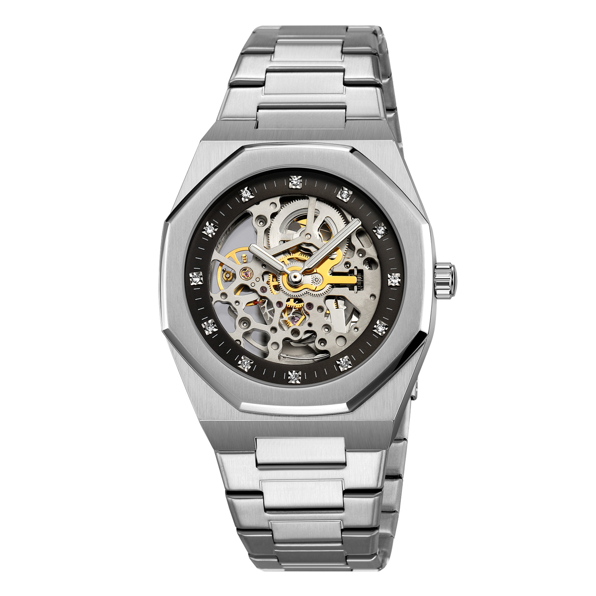 Skmei M034SI Silver STOPPED