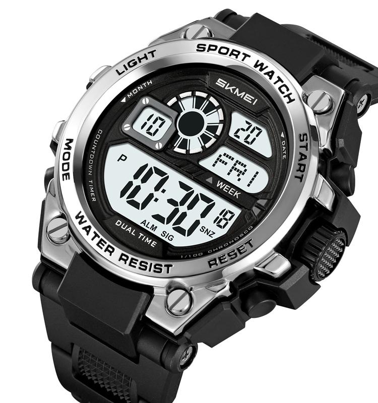 Skmei 2318BKSI Black-Silver - Зображення 6