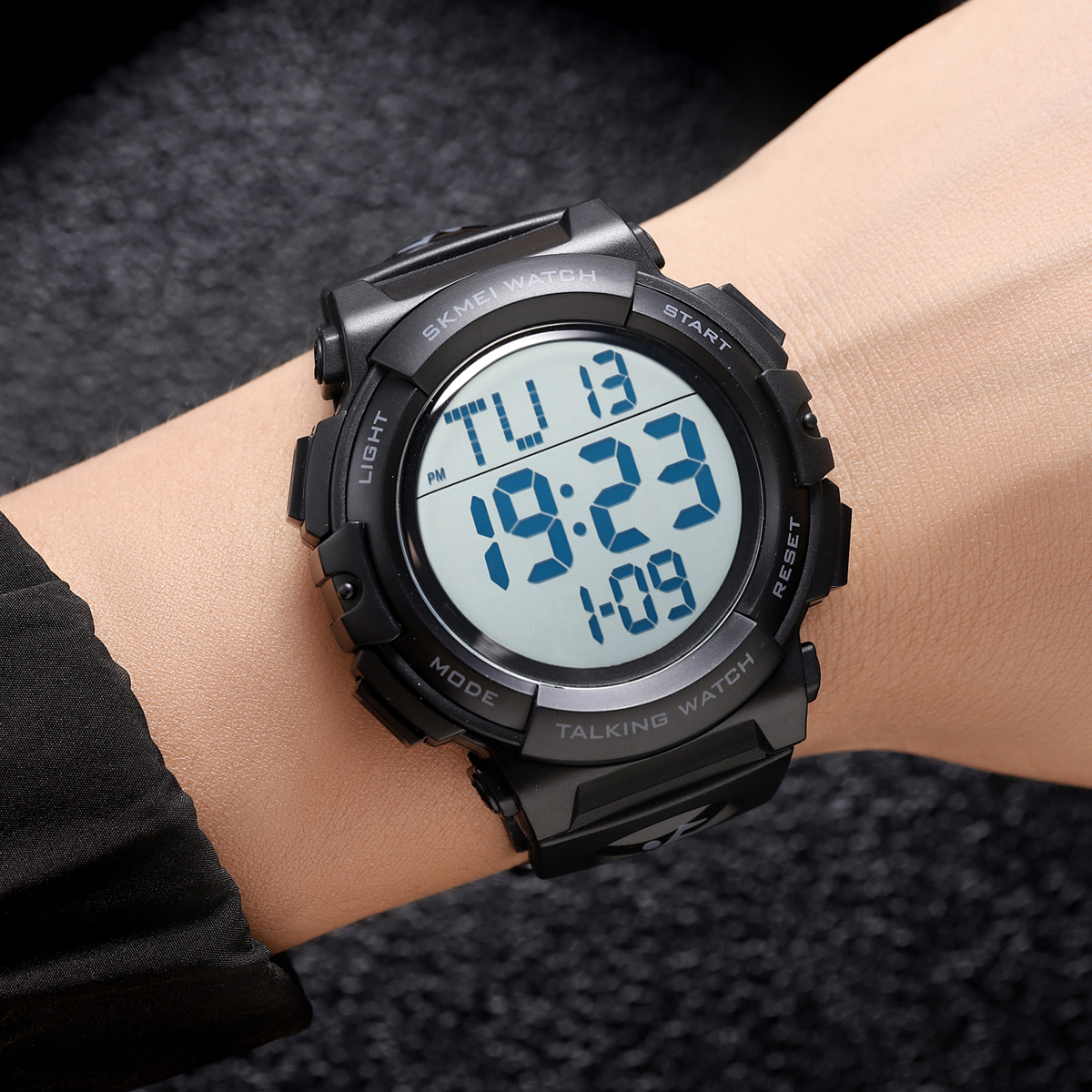 Skmei 2322BKWT Black-White - Зображення 4
