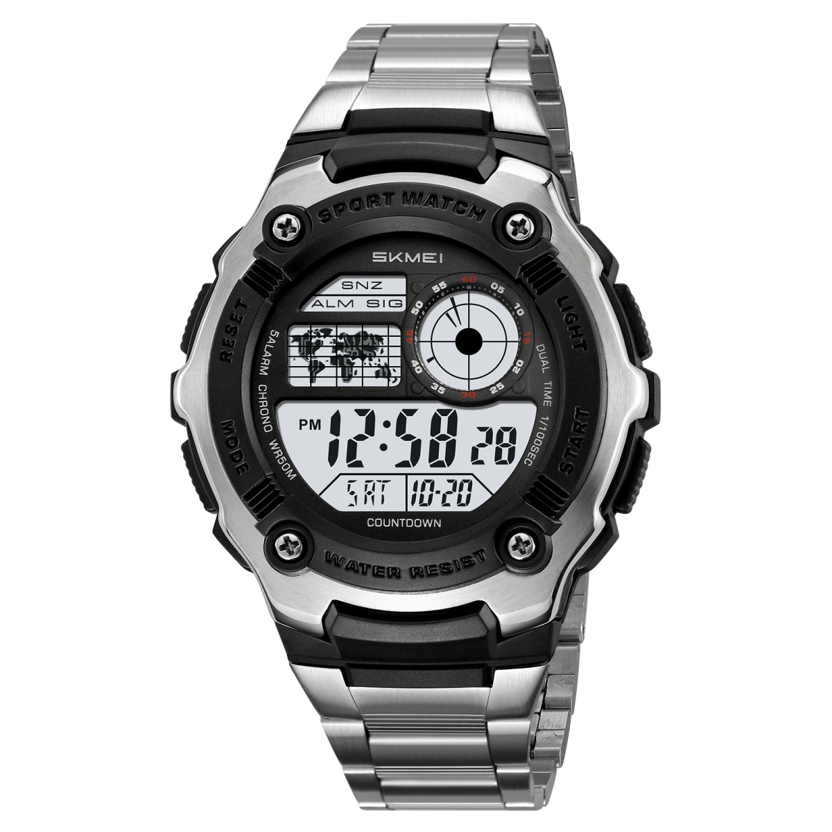 Skmei 2473SI Silver - Зображення 2