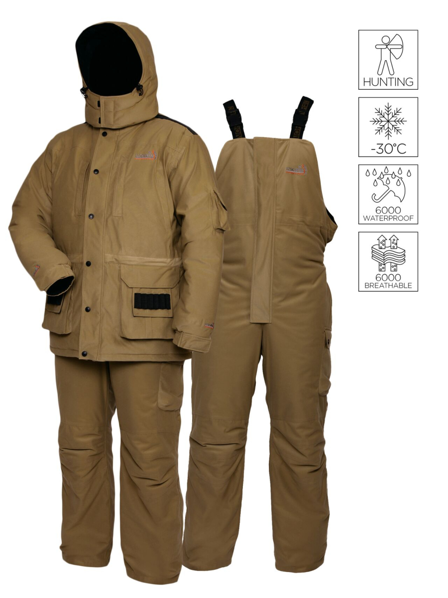 Костюм зимовий Norfin HUNTING Wild Green -30°/ 6000мм / XXL