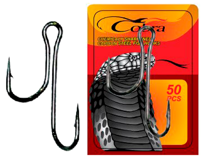 Гачок-двійник COBRA (сер.2079/ 004) *50