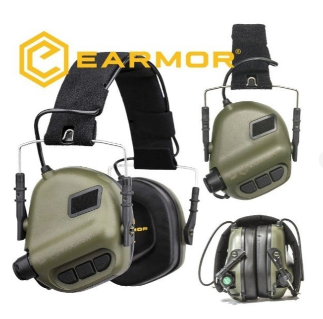 Навушники активні тактичні для стрільби EARMOR M31 - Зображення 2