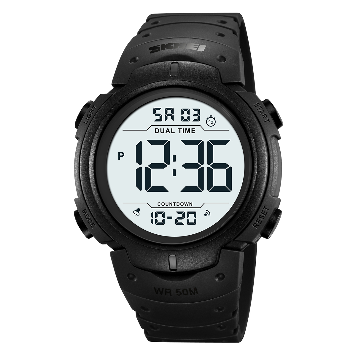Skmei 2304BKWT Black-White - Зображення 2