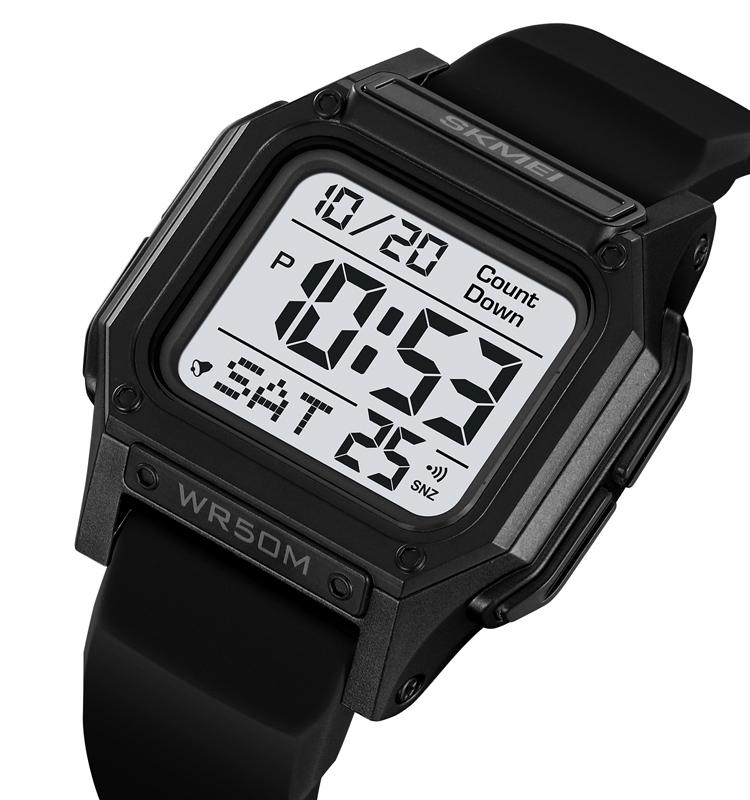 Skmei 2537BKWT Black-White - Зображення 6