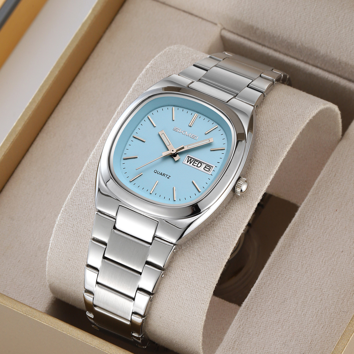 Skmei 2420SIBU Silver-Blue - Зображення 4