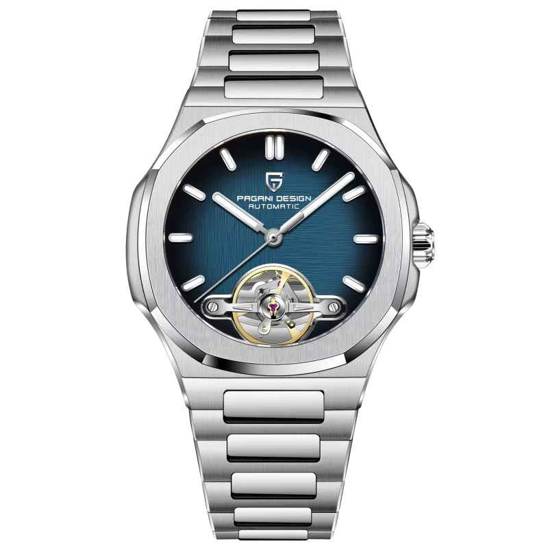 Чоловічий годинник Pagani Design PD-YS025 Silver-Blue - Зображення 2