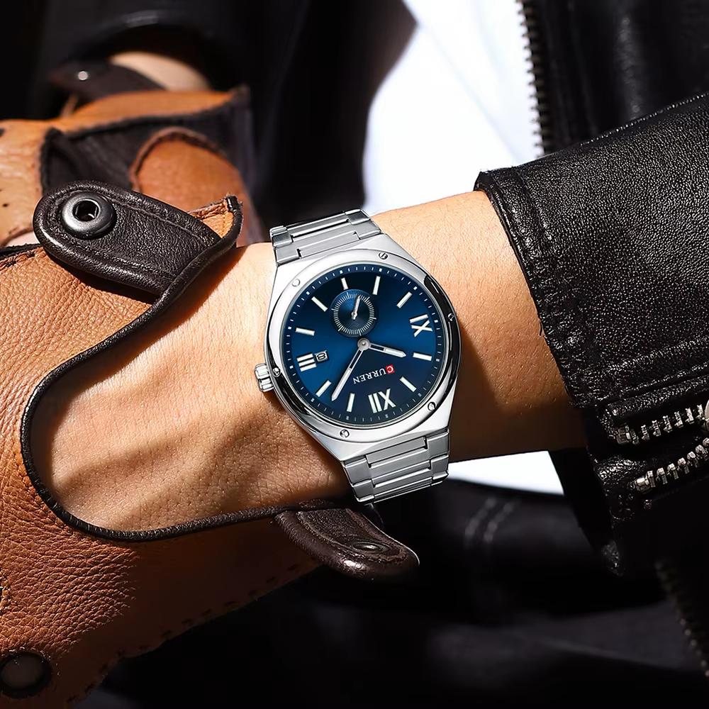Curren 8471 Silver-Blue - Зображення 4