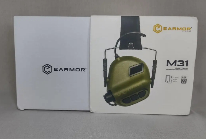 Навушники активні тактичні для стрільби EARMOR M31 - Зображення 3
