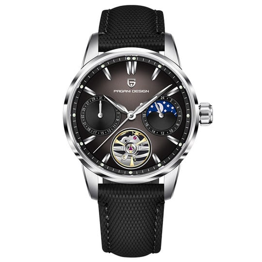 Чоловічий годинник Pagani Design PD-YS021 Black-Silver