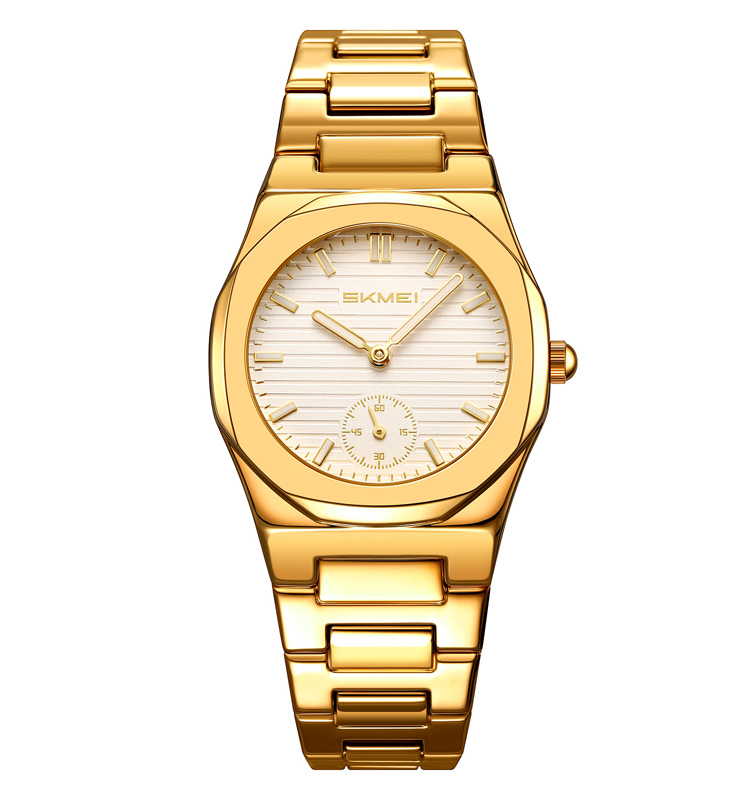Чоловічий годинник Skmei 2681GDSI Gold-Silver у комбінованому кольорі золото та срібло