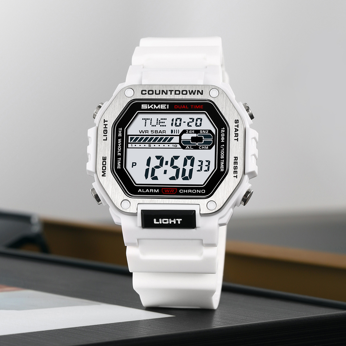 Skmei 2522WT White - Зображення 3