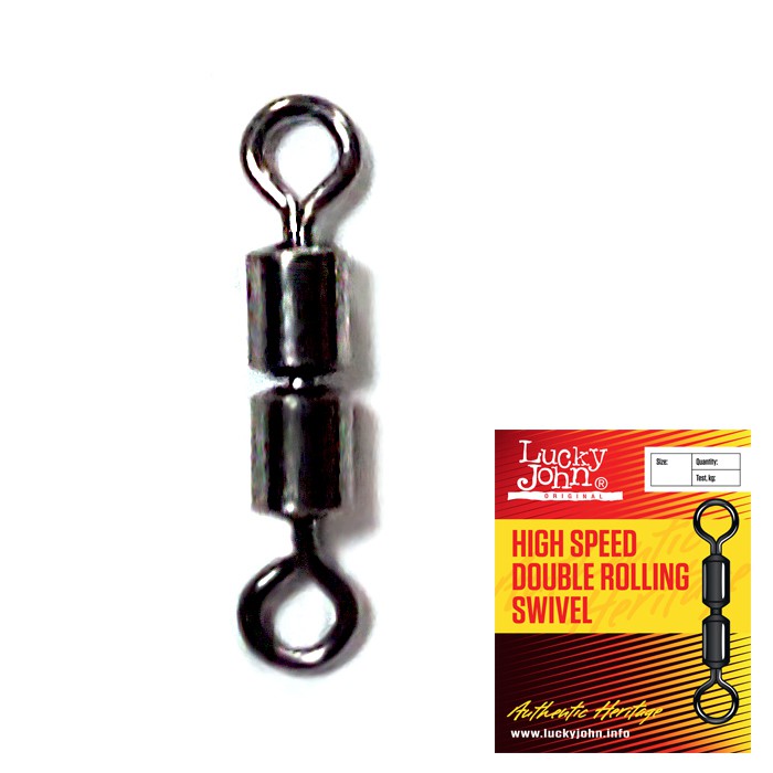 Вертлюжок LJ HIGH SPEED DOUBLE ROLLING SWIVEL 002 / *10