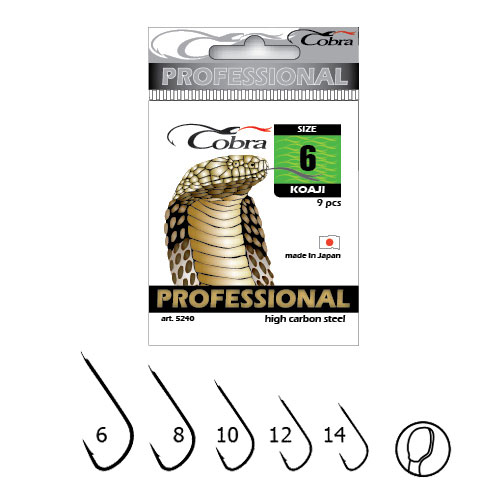 Гачки Cobra Pro KOAJI розм.012 10шт.