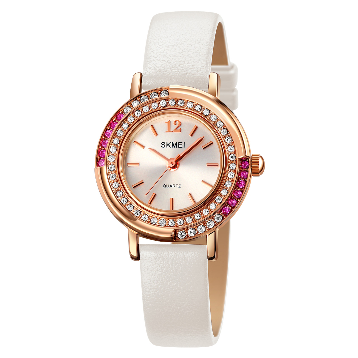 Skmei 1855RGWT Rose Gold-White - Зображення 2