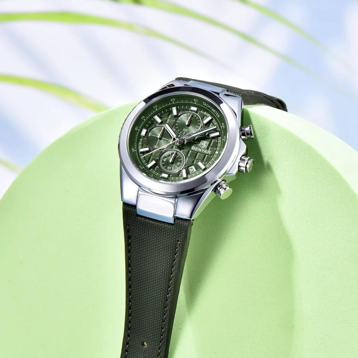 Benyar BY-5206 Silver-Green - Зображення 6