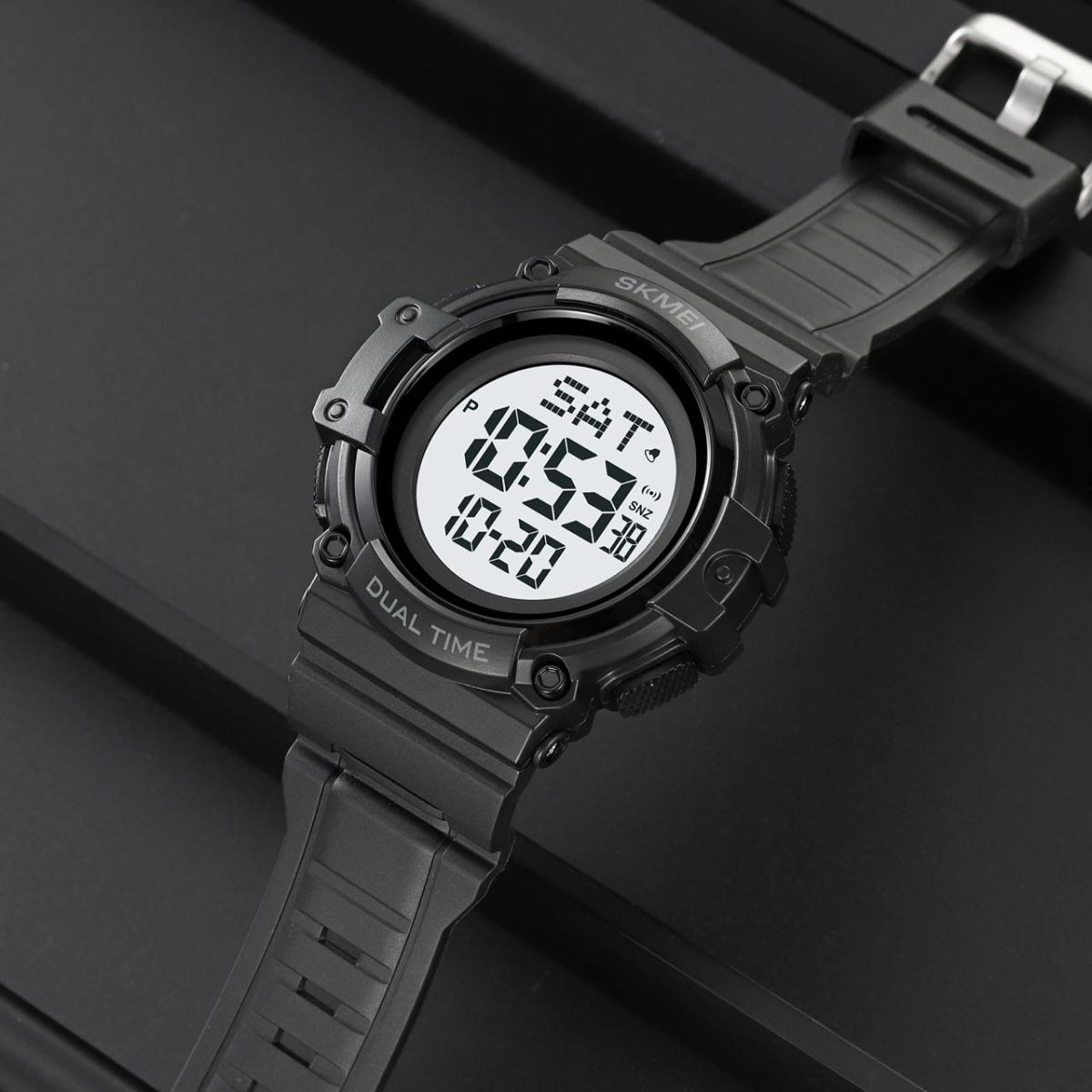 Skmei 2230BKWT Black-White - Зображення 4