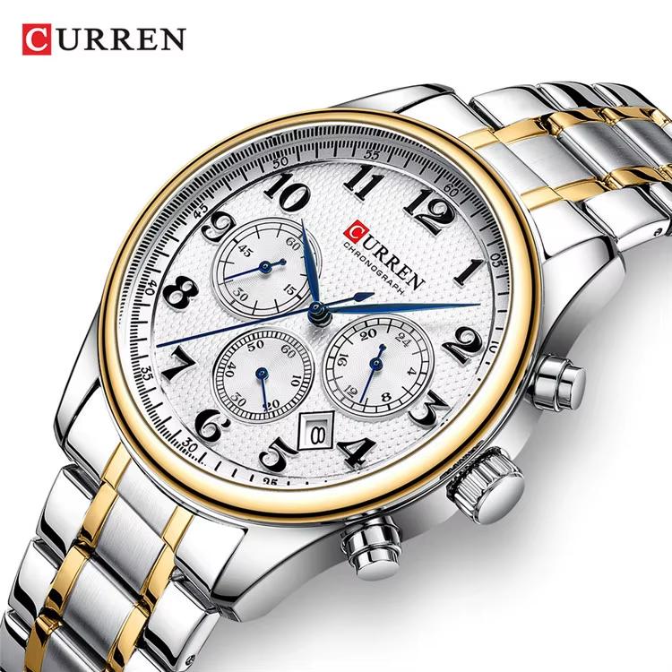 Curren 8466 Silver-Gold-White - Зображення 3