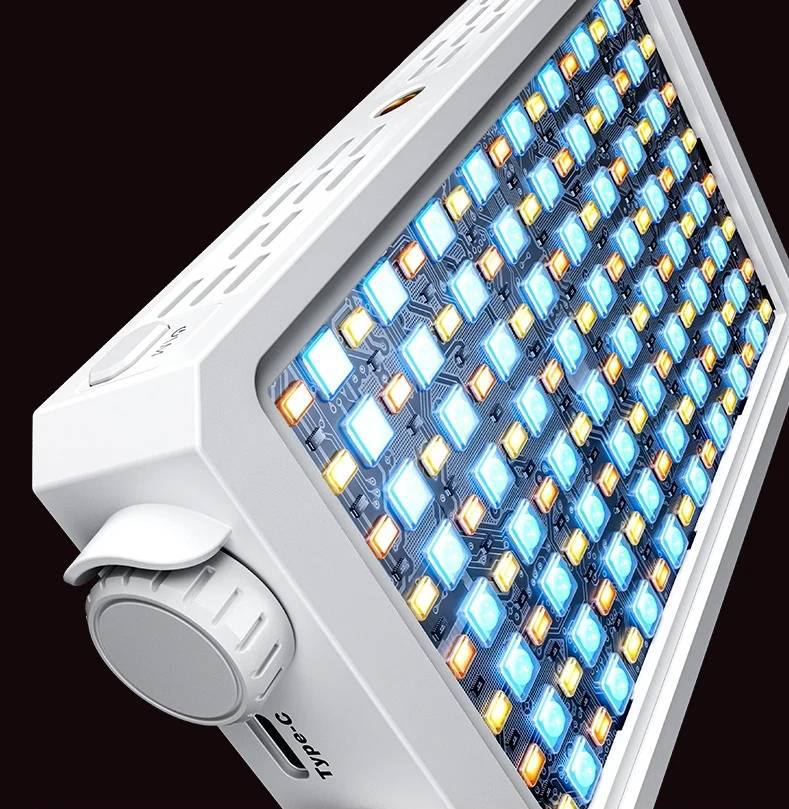Портативний LED світильник 40W U-40 Bi-Color 2500–9000K CRI95+ з акумулятором та Power Bank - Зображення 8