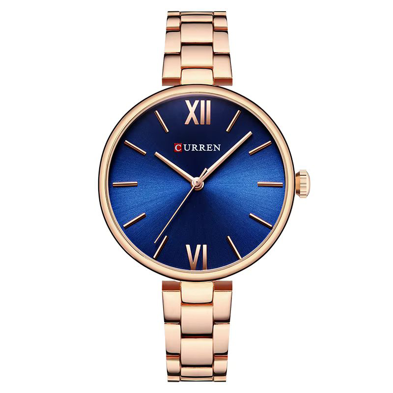 Curren 9017 Rose Gold-Blue - Зображення 2