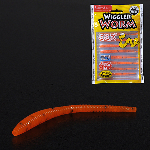 Слаг силікон. WIGGLER WORM LJ Pro Series 2,3 "/ 036 *9