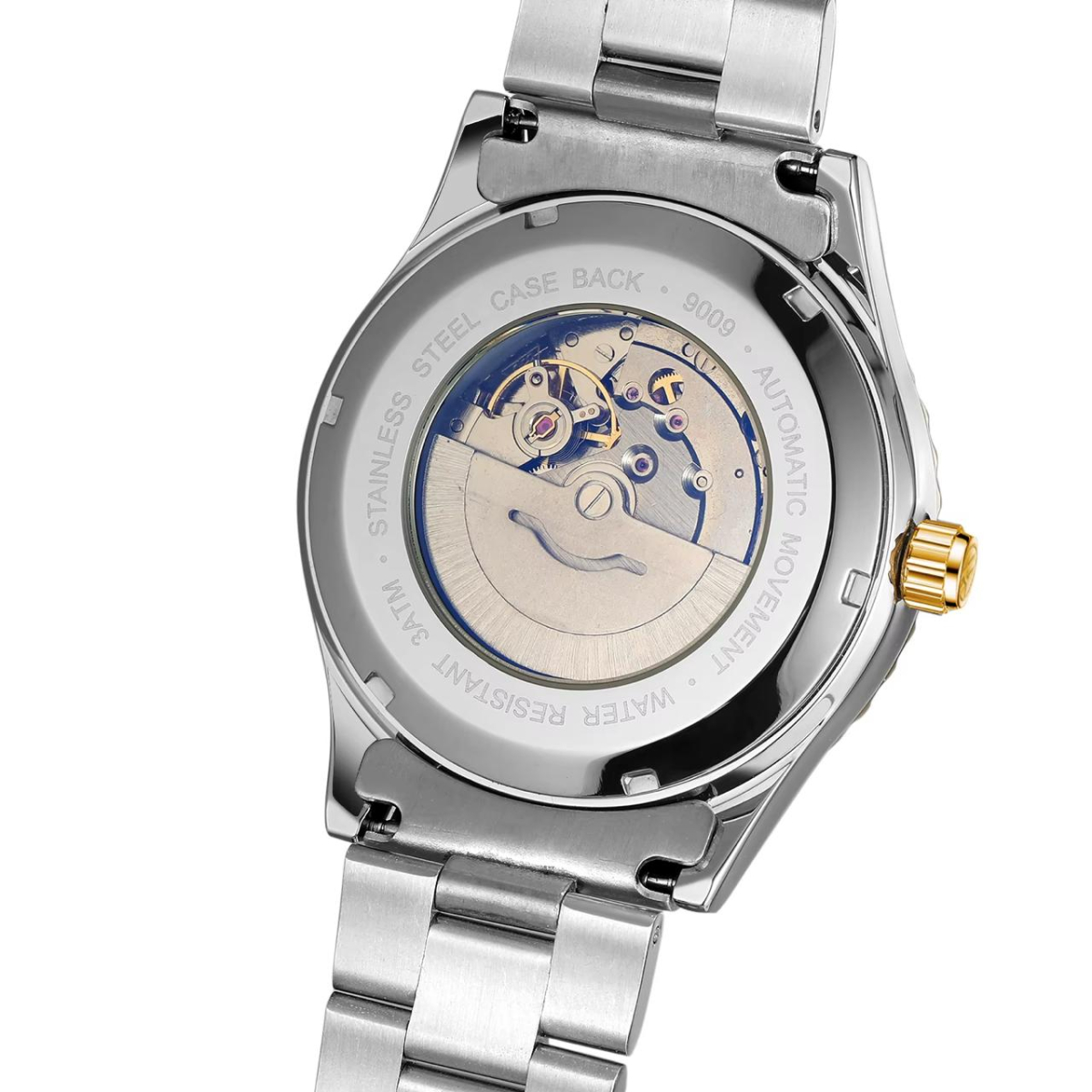 Forsining 6919 Silver-Gold-Blue Steel - Зображення 4