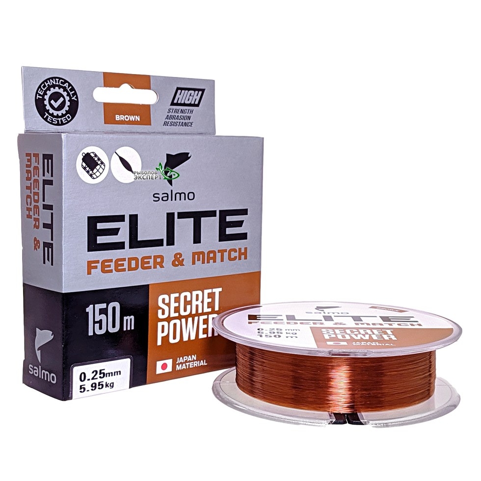 Жилка моно. Salmo Elite FEEDER & MATCH 150/022 (інд.уп/ *5)