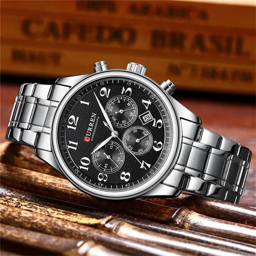 Curren 8466 Silver-Black - Зображення 3