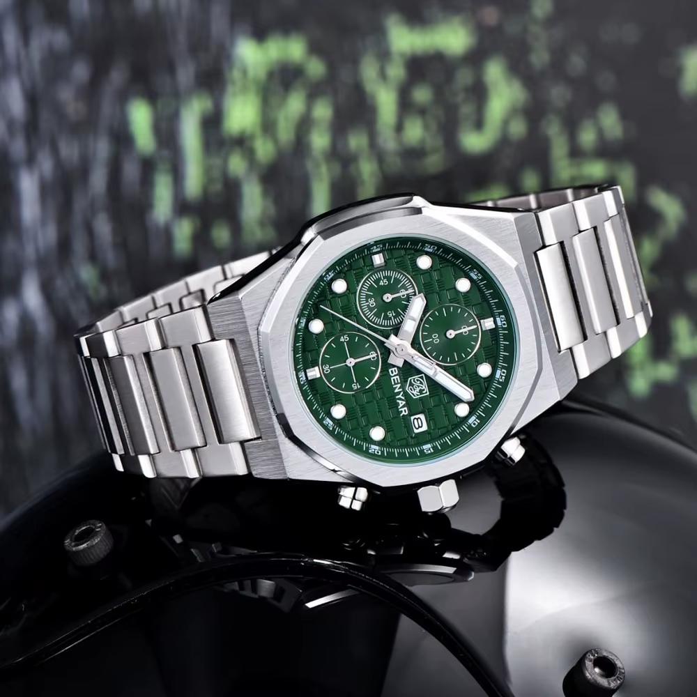 Benyar BY-5216 Silver-Green - Зображення 6