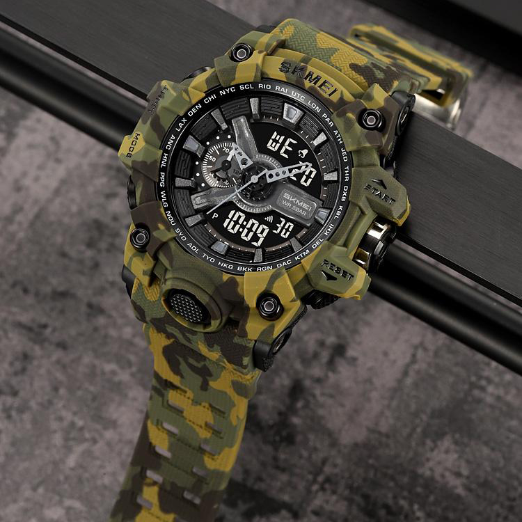 Skmei 2396CMGN Camo Green SALE 2025 - Зображення 4