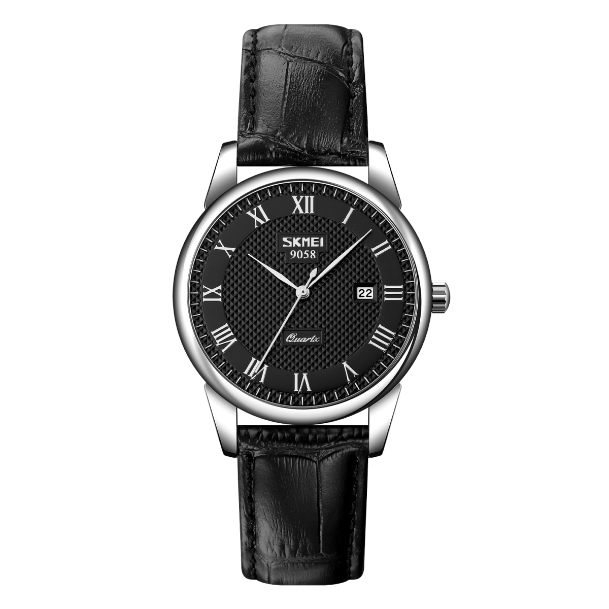 Skmei 9058SBK-B Silver-Black - Зображення 2