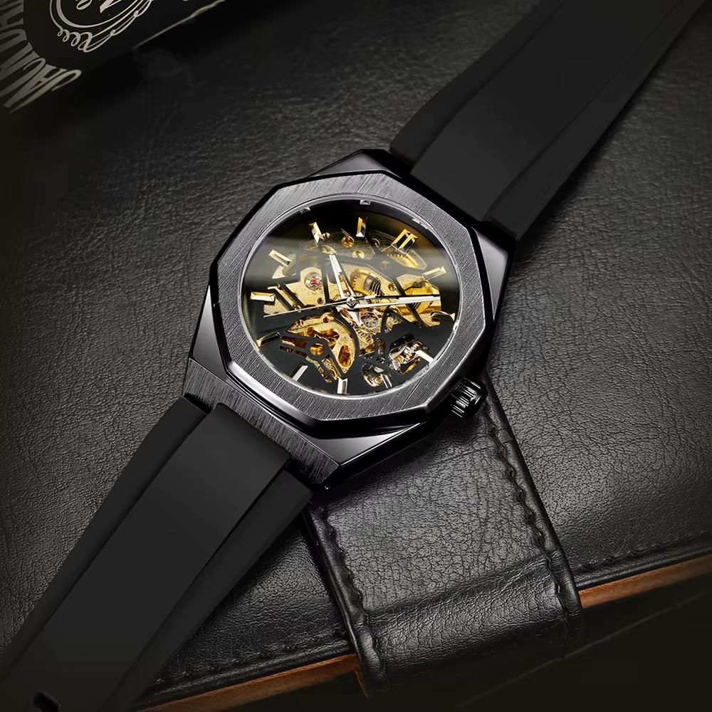 Forsining 8289 Black-Gold-Gold - Зображення 3
