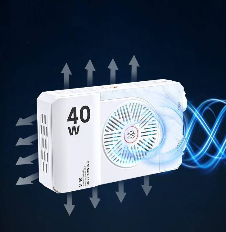 Портативний LED світильник 40W U-40 Bi-Color 2500–9000K CRI95+ з акумулятором та Power Bank - Зображення 7