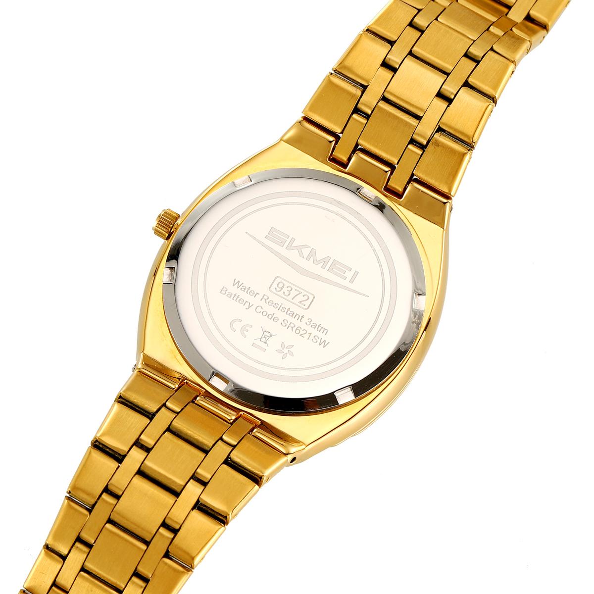 Skmei 9372GDSI Gold-Silver STOPPED - Зображення 5