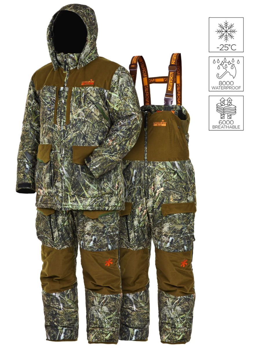 Костюм зимовий мембран. Norfin BOAR CAMO -25°/ 6000мм / S