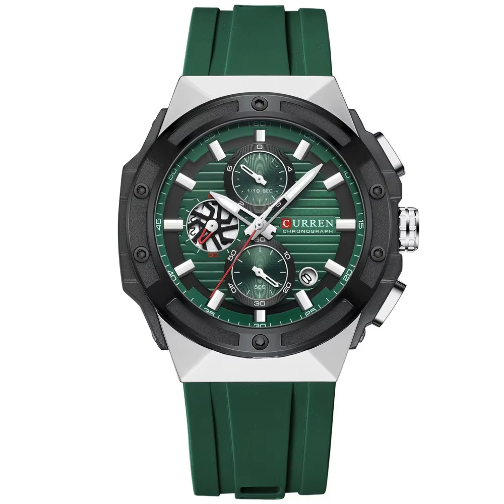 Curren 8462 Silver-Green - Зображення 2