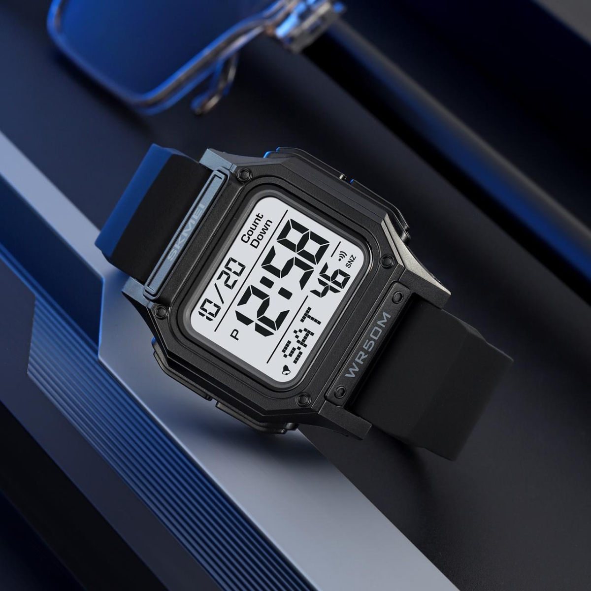 Skmei 2537BKWT Black-White - Зображення 3