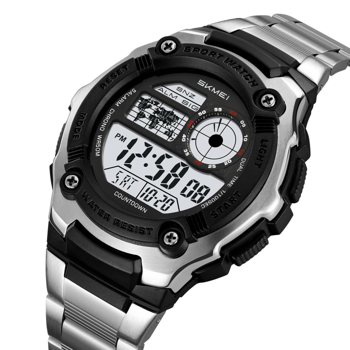 Skmei 2473SI Silver - Зображення 7