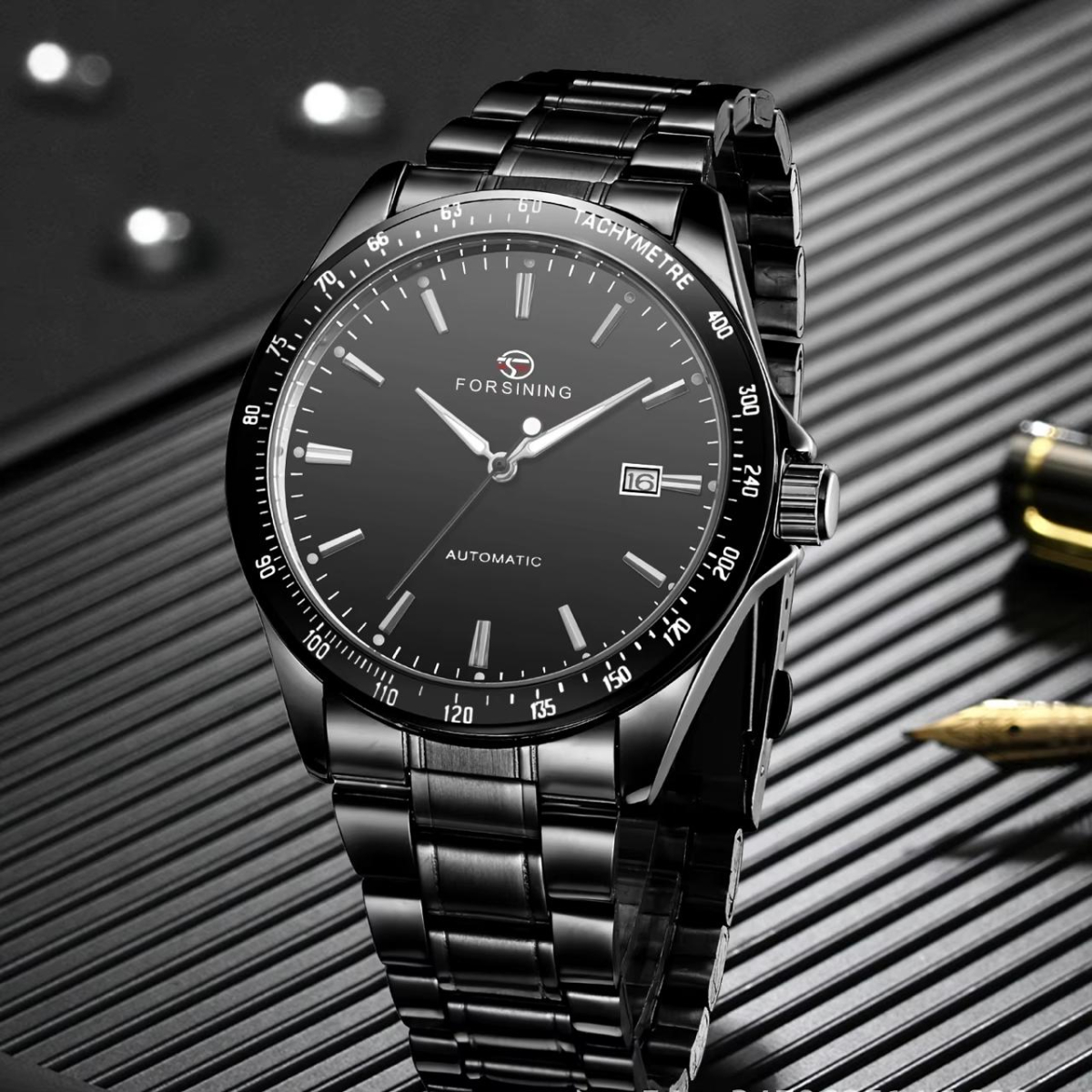 Forsining 8294 Black Steel - Зображення 3