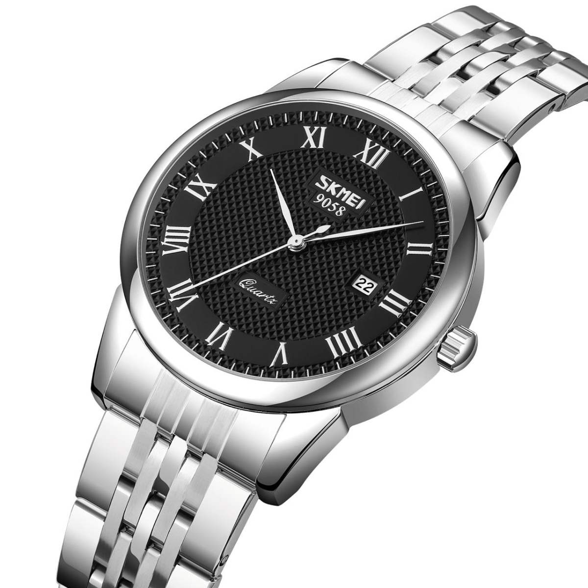 Skmei 9058SBK-S Silver-Black - Зображення 5