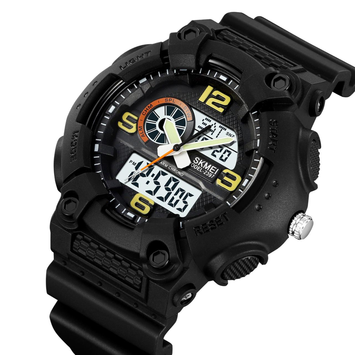 Skmei 2397BKWT Black-White - Зображення 7
