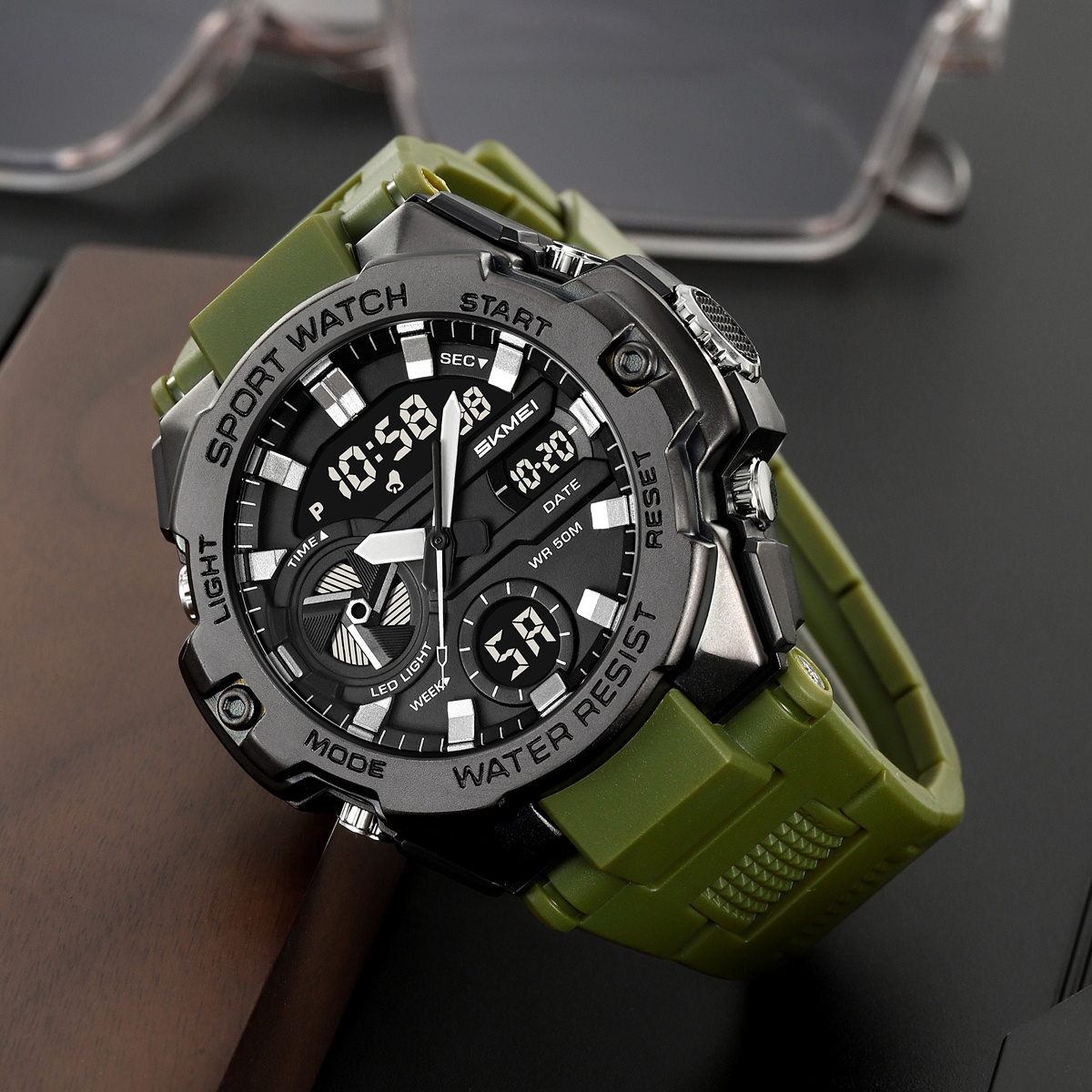 Skmei 2383AG Army Green - Зображення 5