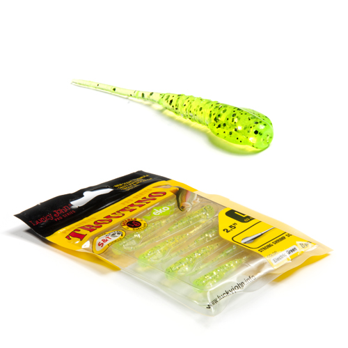 Приманка силікон. TROUTINO LJ Pro Series 2,5 "/ 037 *8