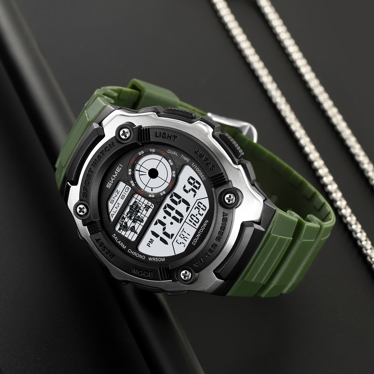 Skmei 2517AG Army Green - Зображення 3