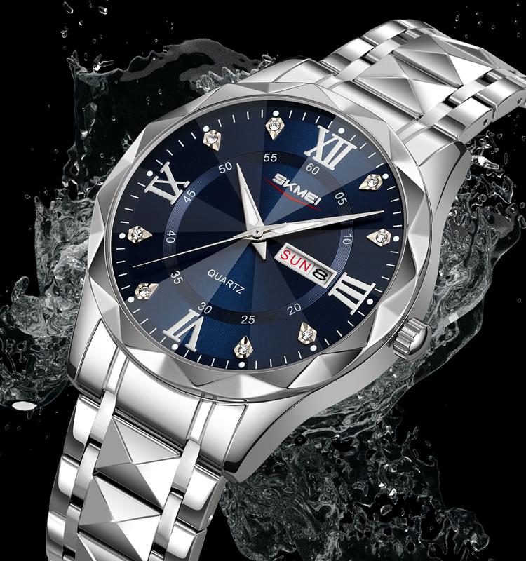 Skmei 9369SIBU Silver-Blue - Зображення 3