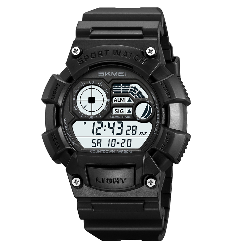 Skmei 2403BKWT Black-White - Зображення 2