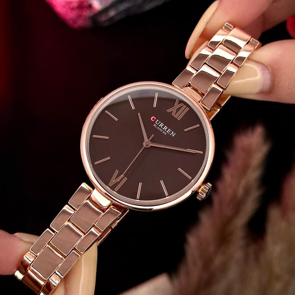 Curren 9017 Rose Gold-Brown - Зображення 3